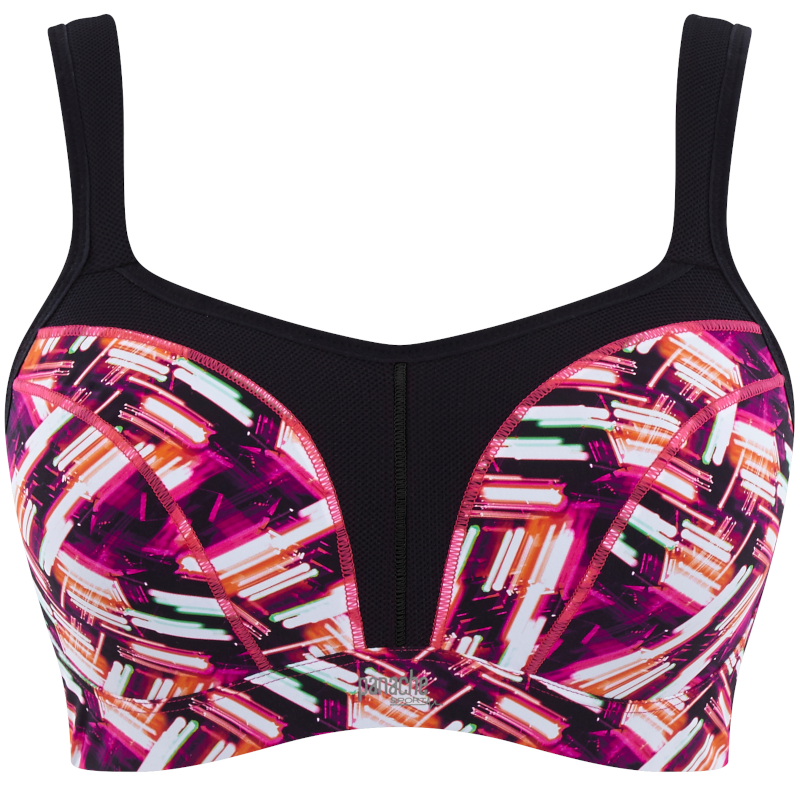 Black Sports Bra Underwired - Panache